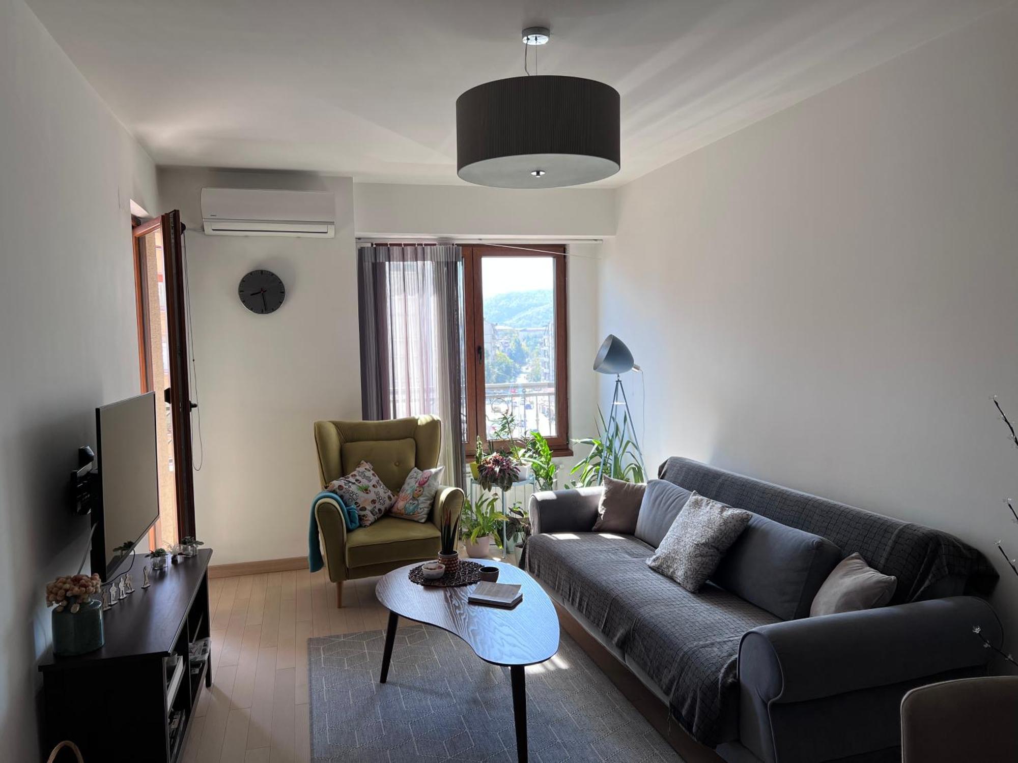 Modern Flatiron Apartment, Skopje Center Exterior photo